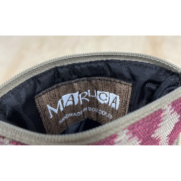 Maruca Designs Boulder CO Handmade Coin Purse Zipper Pouch Boho 5X5in - Picture 4 of 5